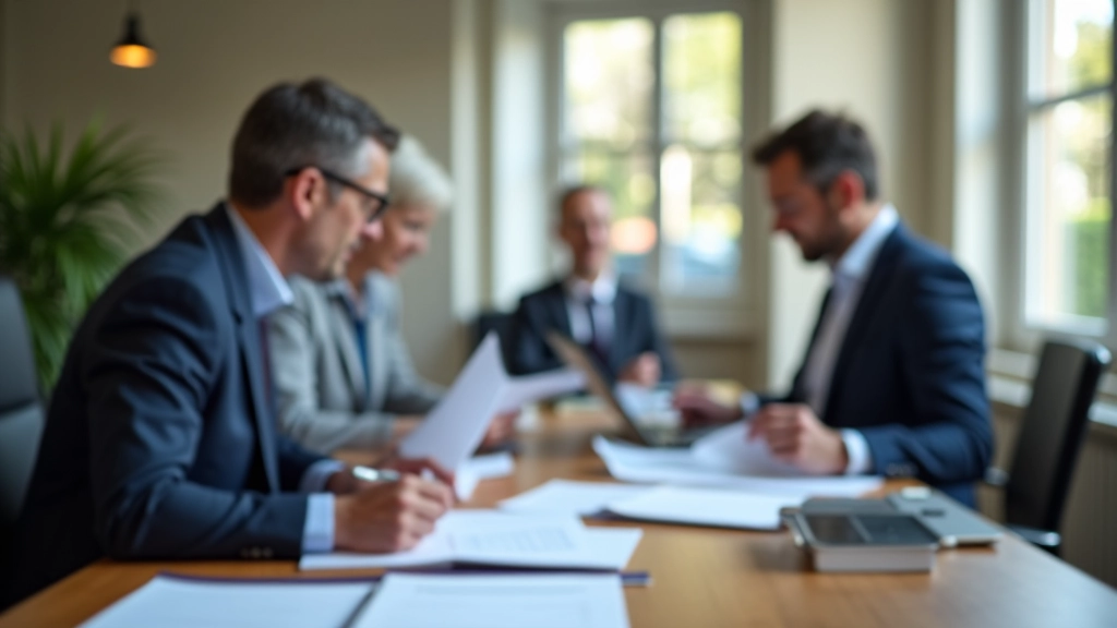 Espace professionnel de consultation en retraite avec documents et simulateurs